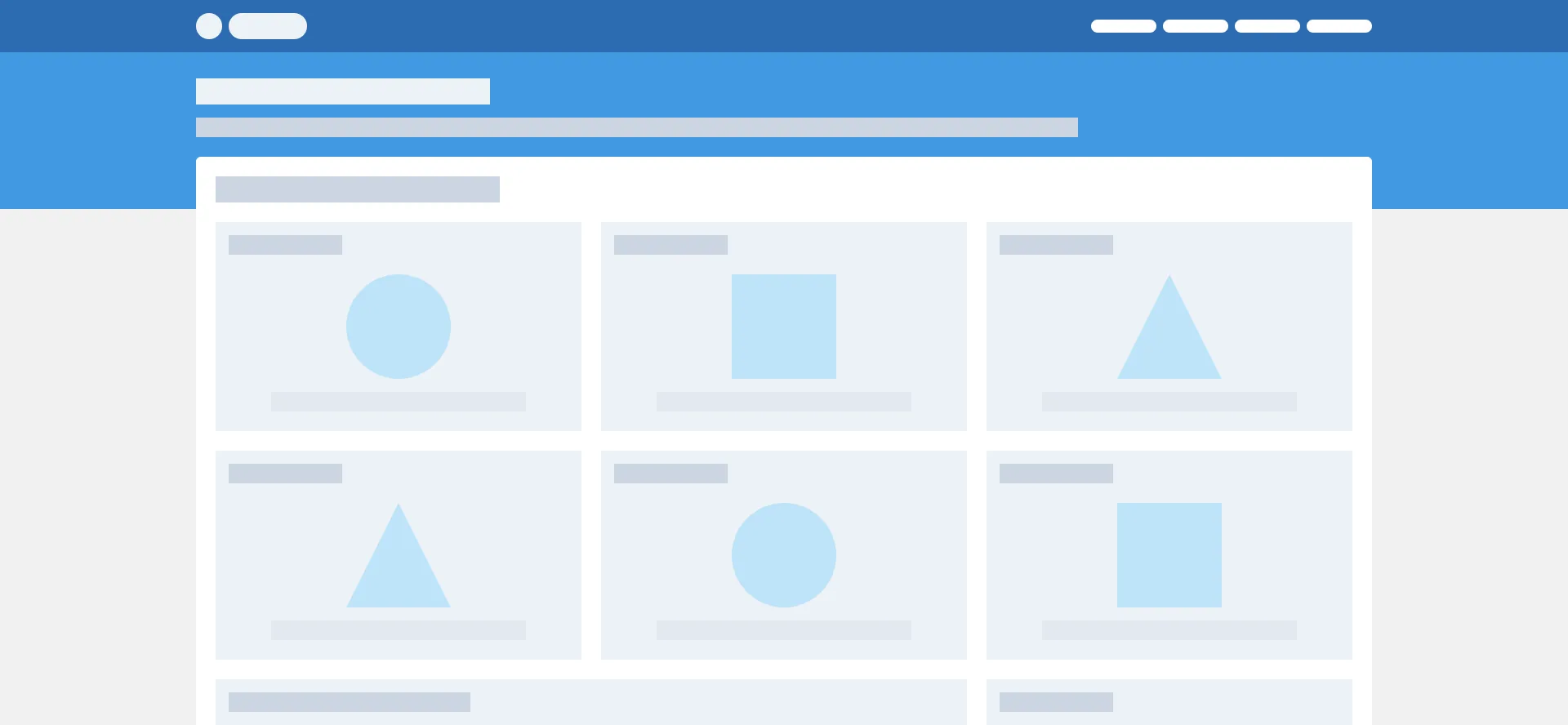 Single page application mockup with Vue