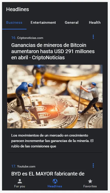 Ionic news